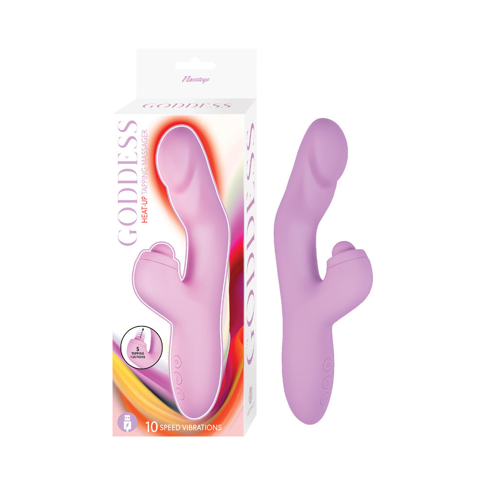 Goddess Heat Up Tapping Massager Lavende
